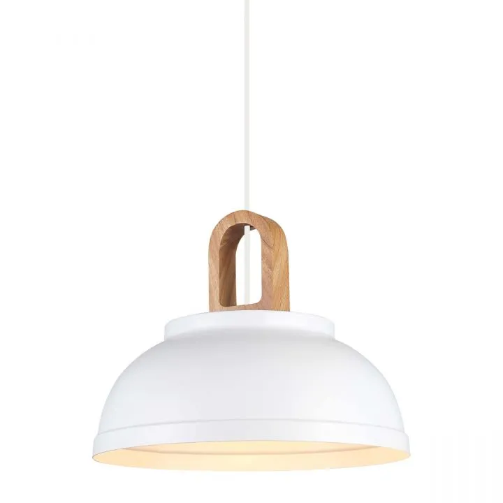 Danito, nowoczesna lampa wisząca, biała, E27, MDM3153/1M W